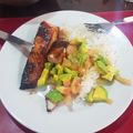 El cooksnap de Ivan Camilo Duran cuando hizo Salmón a la plancha con salsa de soja y miel.