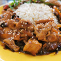 El cooksnap de Juanma cuando hizo Pollo teriyaki.