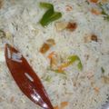 Sonali Banerjee's cooksnap of when they made ফ্রাইড রাইস (fried rice recipe in Bengali).