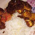 Cooksnap Nor Faiezah semasa beliau membuat Nasi ayam penyet.