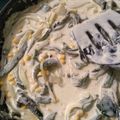 El cooksnap de Zyan Ribs cuando hizo Rajas con crema y elote.