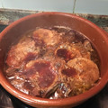 El cooksnap de Tony cuando hizo Chuletas de cerdo con romero, soja y miel.