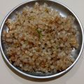 Purna Brahma Rasoi's cooksnap of when they made दाणेदार साबुदाणा खिचडी (sabudana khichdi recipe in marathi).