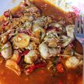 รูป Cooksnap ของ piyaapiyawan เมื่อเขาทำ ยำ-พล่าหอยนางรม
