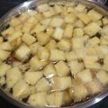 El cooksnap de Jess Ceballos cuando hizo Ponche de piña.