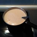 El cooksnap de Corina Buga cuando hizo Tarta de crema catalana.