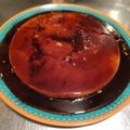 El cooksnap de Yaja cuando hizo Flan casero.