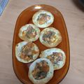 El cooksnap de Luisa “Meiga” Lizariturry cuando hizo Mini pizzas en obleas de empanadilla.