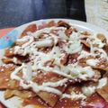 El cooksnap de Antonio Díaz cuando hizo Chilaquiles rojos.