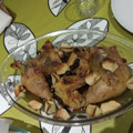 El cooksnap de Jaime REDONDO PERAL cuando hizo Pollo al horno con salsa de arándanos y canela 🍇🍗.