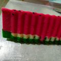 Cooksnap dari Fasihah untuk resep Bolu kukus semangka