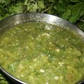 Apeksha sam का कुकस्नैप जब उन्होंने पुदीना चटनी (Pudina Chutney Recipe in hindi) बनाया था।