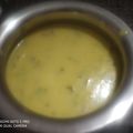 Rasmitasoni का कुकस्नैप जब उन्होंने बेसन कढ़ी (besan kadhi recipe in Hindi) बनाया था।