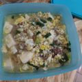 Cooksnap dari mulianurul untuk resep MPASI 1 Tahun KeatasNasi Tim Daging Sapi dan Tempe