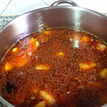 El cooksnap de mis-cocteles cuando hizo Patatas a la riojana.