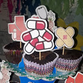 El cooksnap de Silvana cuando hizo Cupcakes extra-chocolatosos con relleno de dulce de leche.