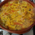 El cooksnap de Mar García cuando hizo Arroz empedrado.