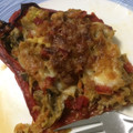 El cooksnap de Fátima M.M cuando hizo Pimientos rojos rellenos asados.