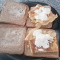 El cooksnap de Daniel Fernández cuando hizo Sándwich de tortilla, queso y mayonesa.