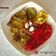 Cooksnap από Katerinaxan στη συνταγή Τηγανητά λαχανικά με σάλτσα ντομάτας
