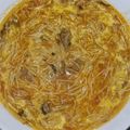 El cooksnap de Maria Garcia cuando hizo Sopa rica y rápida de fideos / comida de Marruecos.