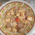 Cooksnap dari Rezky Widya putri untuk resep Tumis tauge, bakso, tahu buat promil simple sehat