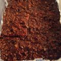 El cooksnap de Caro Ely Amondarain cuando hizo Turrón Quaker y Chocolate.