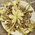 El cooksnap de Samantha Rodríguez cuando hizo Endivias con espárragos blancos en salsa de soja.