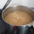 El cooksnap de Ana Valle Clemente cuando hizo Cocido al chu chú.