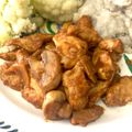 Cooksnap de Patrícia de Cássia quando cozinhou Estrogonofe de frango sem creme de leite.