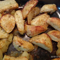 El cooksnap de Raouf cuando hizo Patatas asadas al estilo jamie oliver.