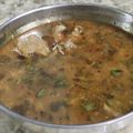 Hritesh Saha's cooksnap of when they made Paya Soup (Mutton trotters).