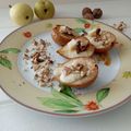 il Enza Falco quando ha preparato PERE AL FORNO CON FORMAGGIO, MIELE E NOCI PECAN