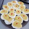 Csapó Ágota Cooksnap-ja, amikor elkészítette a(z) Húsvéti töltött tojás receptet.