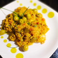 El cooksnap de Zaida TC @alquimiasfood cuando hizo Couscous con pollo.