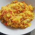 El cooksnap de Gerard Aracil cuando hizo Arroz frito con pollo al curry.