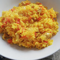 El cooksnap de Gerard Aracil cuando hizo Arroz frito con pollo al curry.