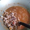 Cooksnap dari Sahlah Rambe untuk resep Udang cumi saos padang anti ribet