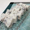 yihwen 的 椰香紅豆雪花糕 cooksnap
