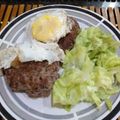 El cooksnap de Jorge cuando hizo Hamburguesas caseras.