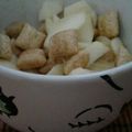 El cooksnap de Comer, Imaginar, Viajar cuando hizo Desayuno saludable: frutillas, cereales y miel.
