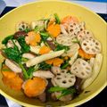 Cooksnap của Dibee khi họ làm theo món Củ Sen Xào Rau Củ Chay