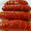 El cooksnap de Encar cuando hizo Chorizos al Albariño.