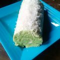Cooksnap dari Sarifah Nurindah untuk resep Bolu gulung 2 telur | Pandan Keju