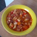 El cooksnap de Paky cuando hizo Potaje de Alubias Blancas.