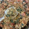Chetana Bhojak's cooksnap of when they made वांग्याचे कच्चे भरीत (Vangyache Kacche Bharit Recipe In Marathi).