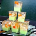 Cooksnap dari Indah Sri Wahyuni untuk resep Puding Susu Melon x Cocktail