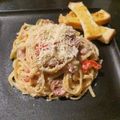 Cooksnap dari Julia Wty untuk resep Creamy Spaghetti Carbonara