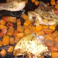 El cooksnap de Natalia Denise cuando hizo Pollo al horno al limón con calabaza súper diet!! Día 2.
