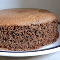 Zainab Khan's cooksnap of when they made 1 pound basic chocolate sponge.